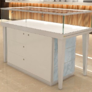 Titta, smycken glas display skåp