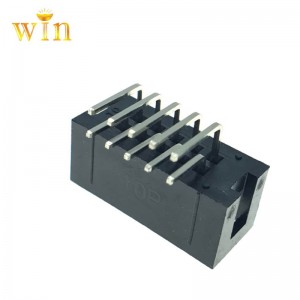 2x5p 2.54mm Pitch Högervinkel Dip Box Header Socket