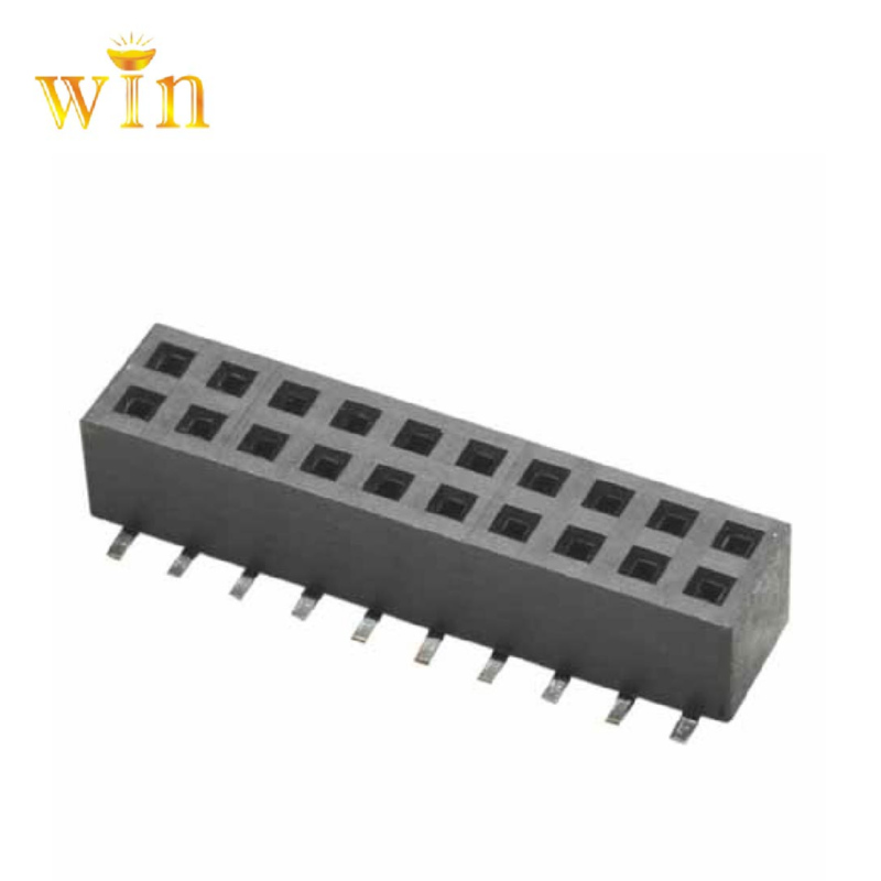 2,0mm 2x12p SMT vertikal modell Kvinnlig header pin header socket
