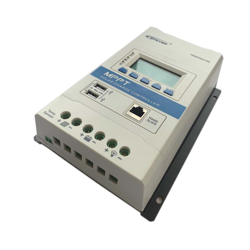 Epever 40a 30a 20a 10a Modular MPPT Solar Charge Controller 12V24VDC MAX.100V PV-ingång LCD-skärmregulatorstyrenhet