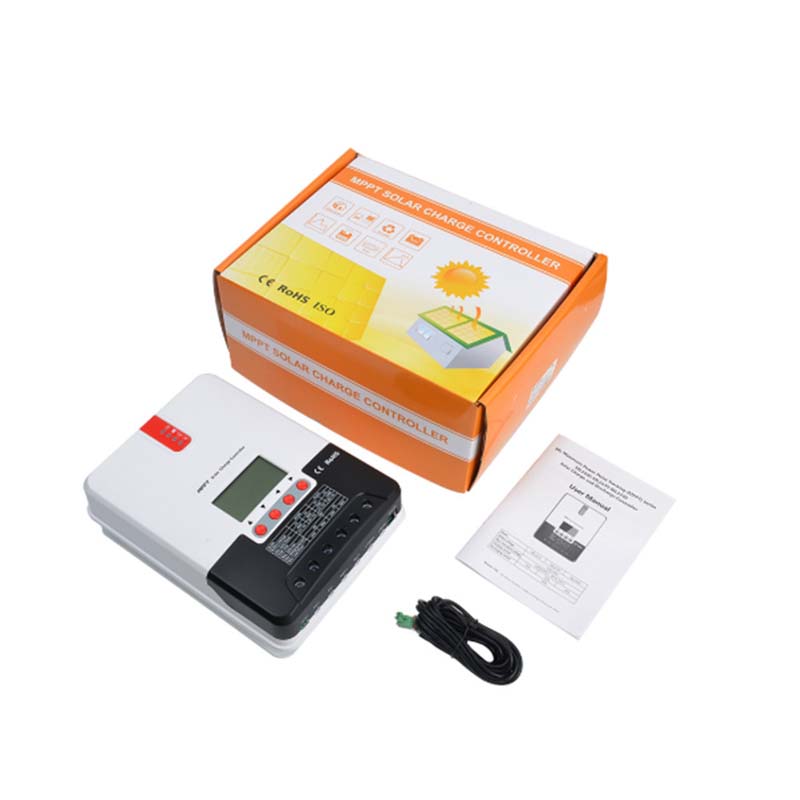 SRNE MPPT Solar Charge Controller 20a 30a 40a 12v24v LCD MAX100V SOALR PANEL Regulator för off-galler bly syra gel li-ion batteri