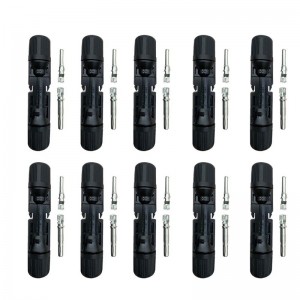 Högkvalitativ Solar Photovoltaic PV-kontakt Totally Ny Shell PPO-isolering för Solar PV Panel Systemkabel AWG10 AWG12 AWG14