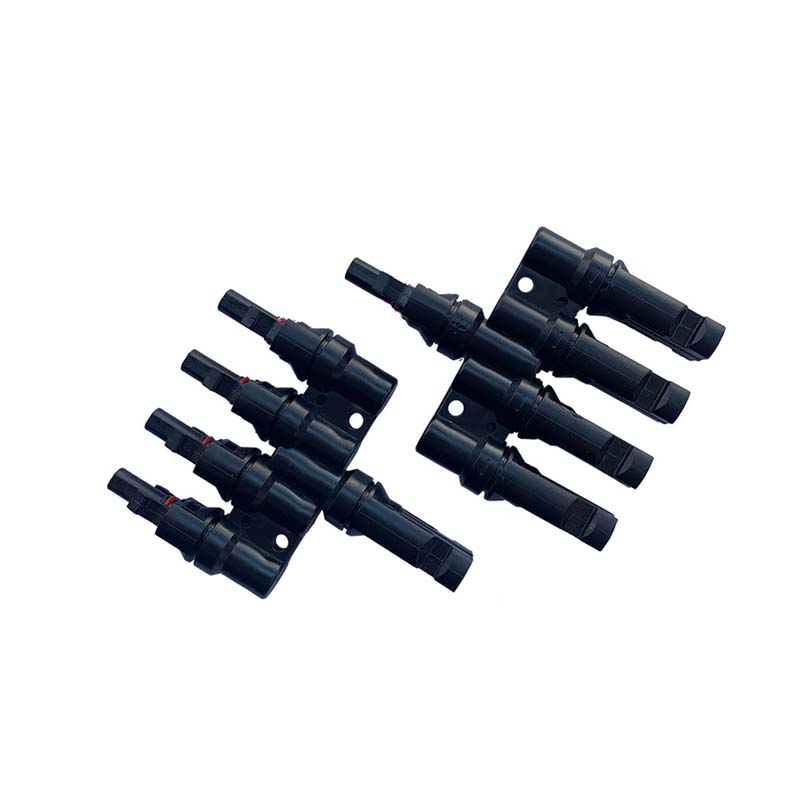 4 till 1 Multi Branch Photovoltaic Connector 30A för Solar PV-kontakt Kvinna med solkabel 2,5 mm2 ~ 6,0 mm