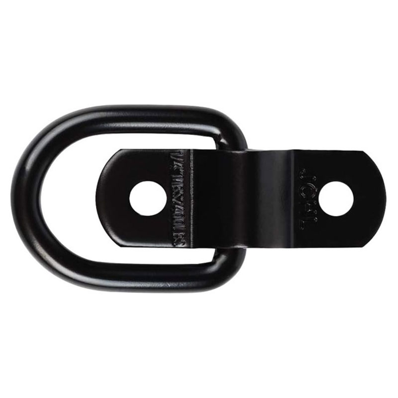 D Ringar Tie Down Ankare Krokar För Trailer Truck Bed Bracket Enclosed Points Pickup Camper Surface Mount D-Ring Heavy Duty 1/4 \\ \