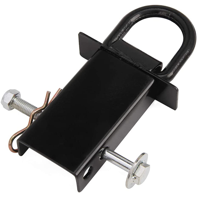 Heavy Duty Removable D-Ring Stake Pocket Tie Down för Verktygsvagnar och Flatbeds med Hitch Pin