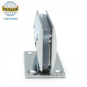 Slanted Bathroom Clip Dusch Room Glass Hinge Rostfritt Stål Dörr Clip 90 Examensdusch Hinge