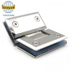 Industriell självstigande kraftig generator Vår gångjärn ihålig kärnståldörrar Självslutande glas 8mm Duschdörr Pivot gångjärn