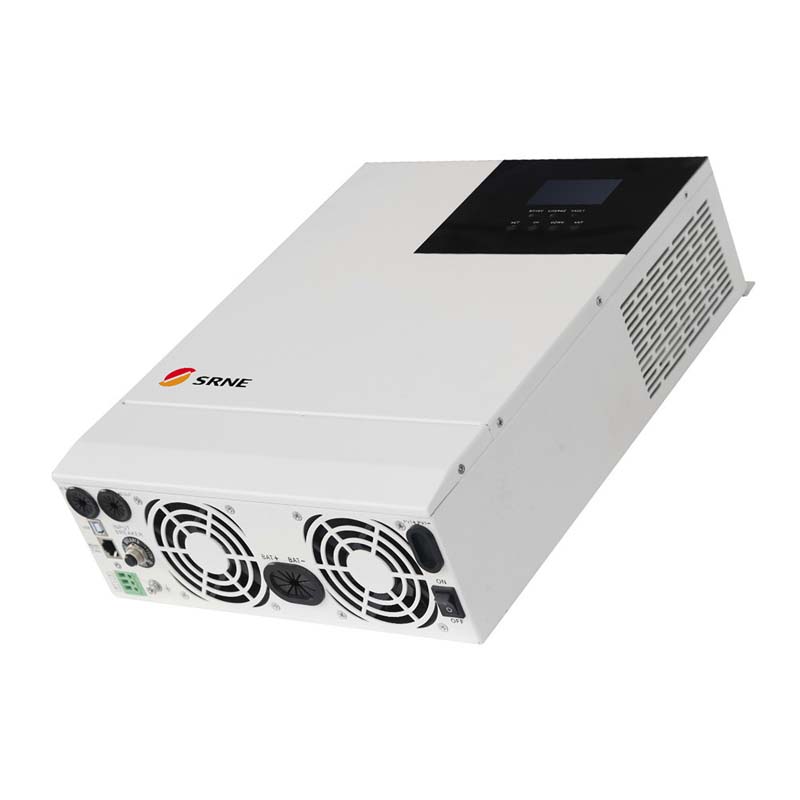 Srne 3000w all-in-one mppt hybrid solomriktare 24V 110VAC ren sinusvåg max 100V 60A 50Hz 60Hz off-galler laddningsomriktare