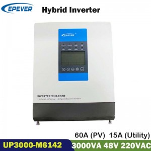 EPEVER MPPT 3000W SOLAR INVERTER 60A 48V PURE SINE WAVE HYBRID INVERTER 220V 230V SOAR CHARGE INVERSOR UPWARE M6142
