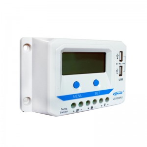 EPEVER PWM 60A45A30A20A10A Solar laddare Controller 12V 24V Auto Backlight LCD-solpanelregulator Dual USB ViewStar-AU-serien