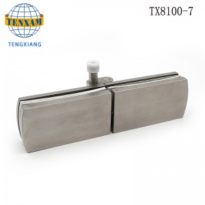 Särskild typ 180 grader långt badrum Clip Hotel Bathroom Bathroom Glass Door Hinge Dusch