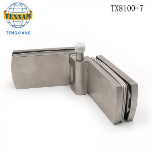 Särskild typ 180 grader långt badrum Clip Hotel Bathroom Bathroom Glass Door Hinge Dusch