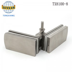 Kinesiska tillverkare 180 graders viknings gångjärn för bastu glasdörr glasdörr gångjärn