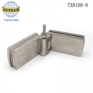 Kinesiska tillverkare 180 graders viknings gångjärn för bastu glasdörr glasdörr gångjärn