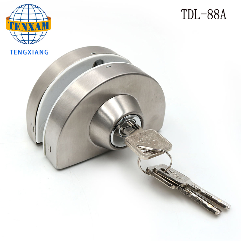Satin Nickel Spakuppsättning Lås Sovrum Badrum Tubular Handtag Dörrlås
