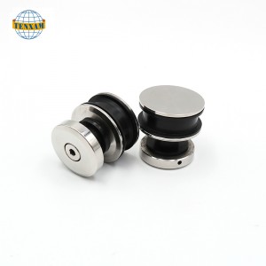 Top hängande skjutdörr rullar, glas glidande duschdörr rullsystem