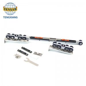 Tvåvägsbuffrad mjukbroms 80 kg Glasskjutningsdörrtillbehör