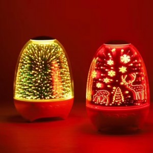 FB-BSK2 High-end Portable Bluetooth-högtalare med 7 färger Ändra LED-belysning