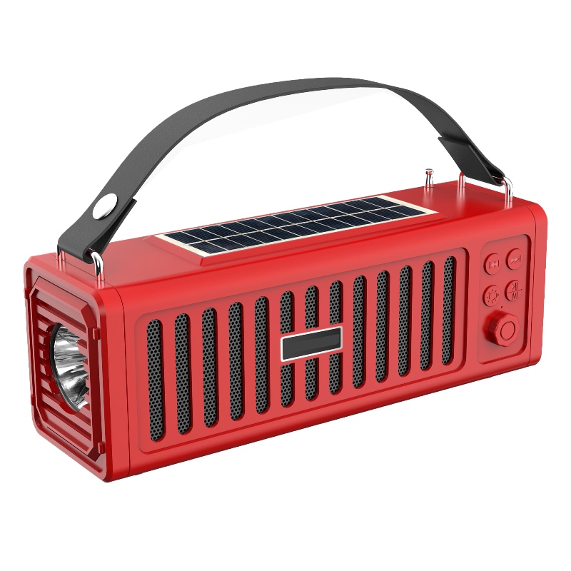 FB-BSL23 Bluetooth-högtalare med solenergi och LED-fackla