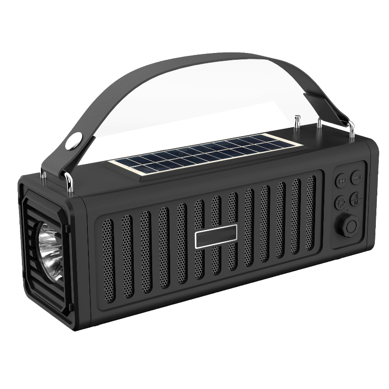 FB-BSL23 Bluetooth-högtalare med solenergi och LED-fackla