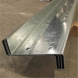 Du/c/z form stål purlin maskin z purline