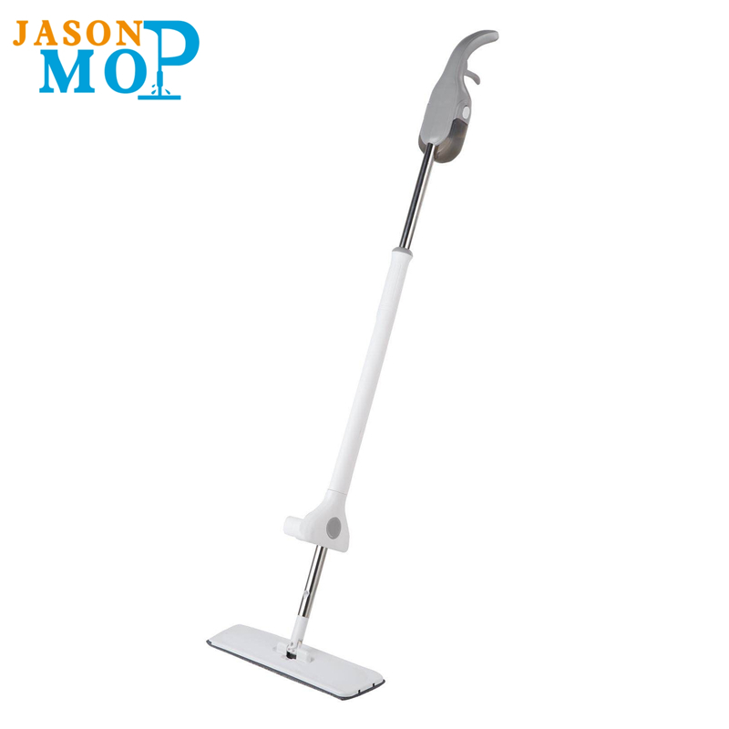 JASON Ny handsfree-rengöringsmopp för mikrofiber av rostfritt stål för hushållsrengöring