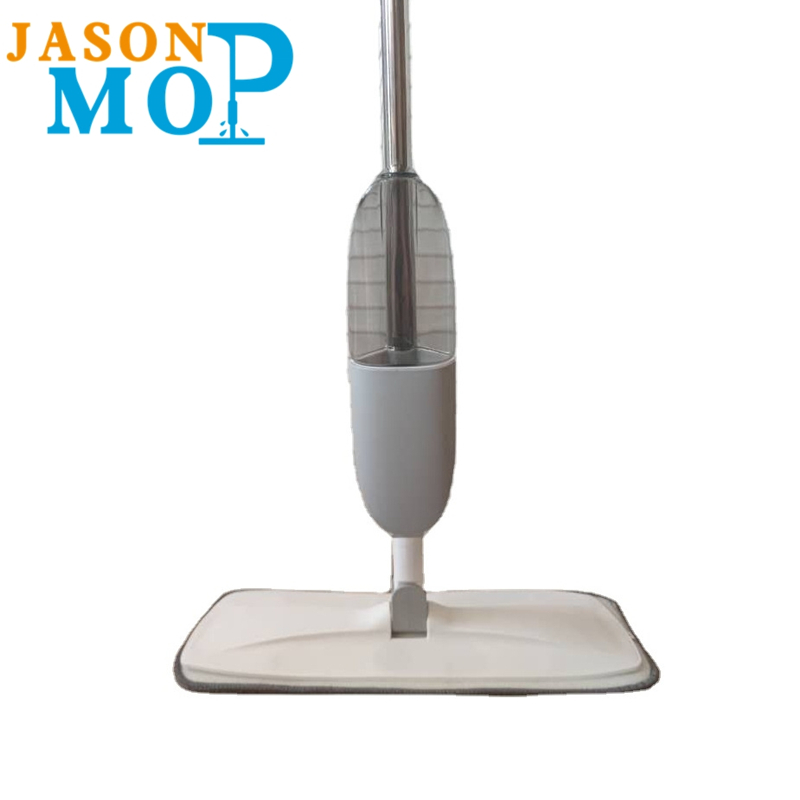 JASON 2020 Ny vattensprutmopp med rostfritt stålstång mikrofiber ren plattmopp (JS-B2010)