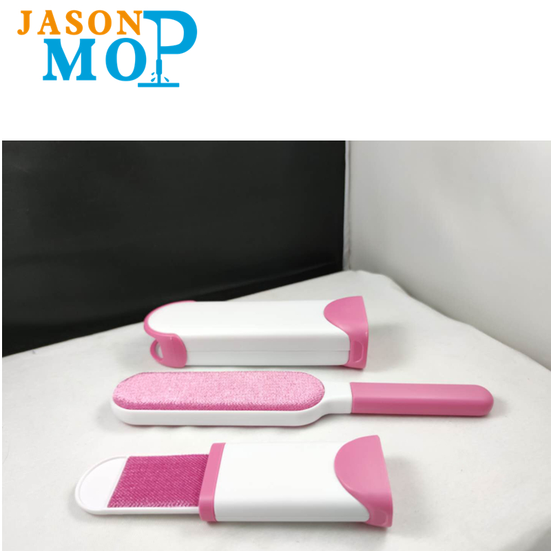 JASON REUSNABLE PET HAIR REMOVER FÖR CAUSE Double-sidig borste tar bort Manuell Pet Fur Lint Remover