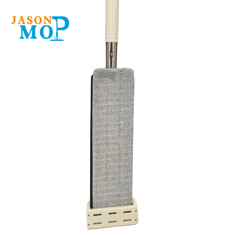 Jason 2021 Ny multifunktionell hand - fri platt moppnon-woven mop golv kakel rengöring