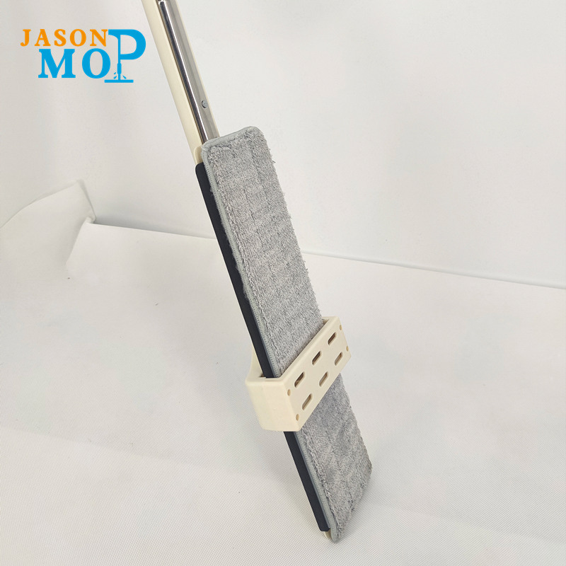 Jason 2021 Ny multifunktionell hand - fri platt moppnon-woven mop golv kakel rengöring