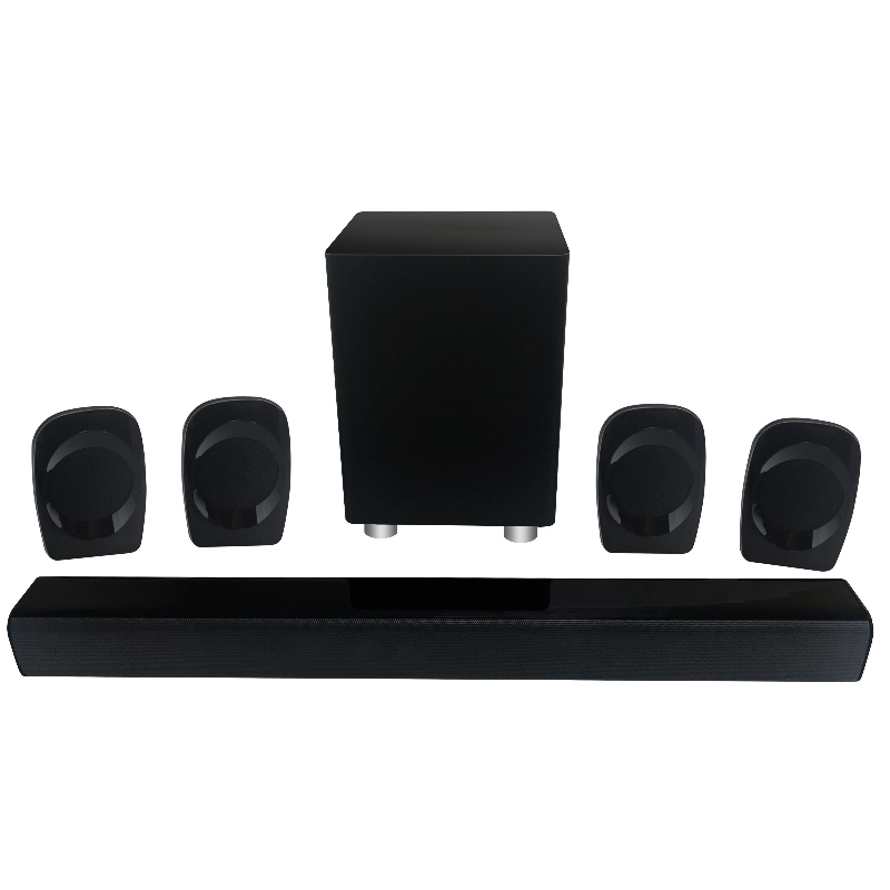 FB-SB55 5.1CH Bluetooth Soundbar Speaker med extern trådbunden subwoofer