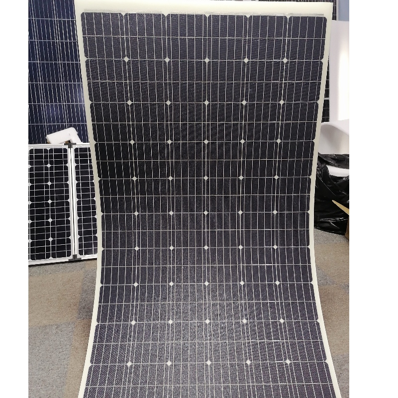 Vattentät vikning Flexibel solpanel 100W 120W 150W 180W 200W 250W 300W Tunnfilm Flexibel takplatta Solpanel