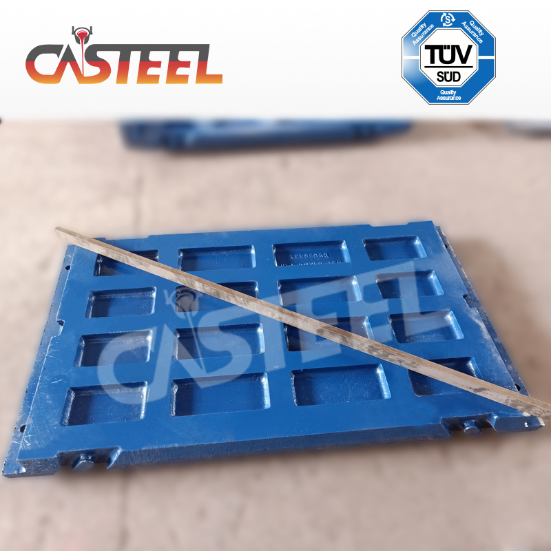 Terex JW42 Käftbrytare Tand Medium Tand, Jawface Fixed, Käftplatta Swing