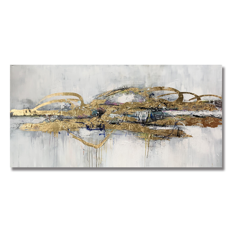 Hand Wall Art Oil Canvas Hand Canvas Abstrakt Art Vägg Dekor Andra målningar