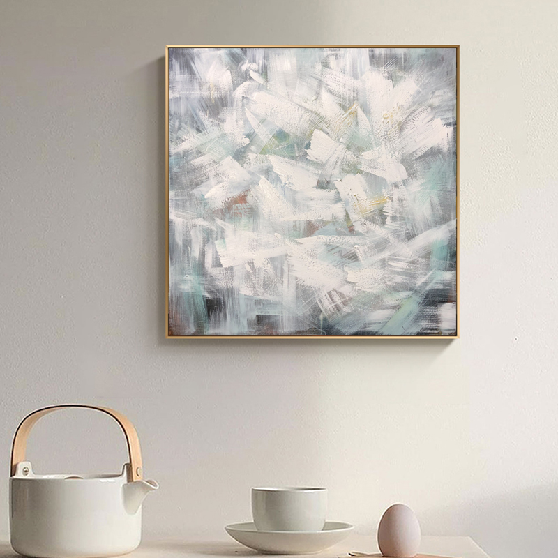 Anpassa modern abstrakt kanfasmålningar Wall Art Handgjorda oljemålning för vardagsrum