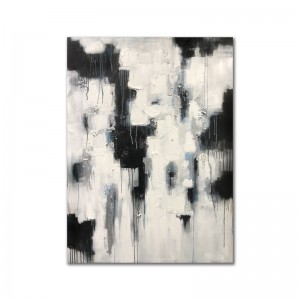 Partihandel handgjorda bildväggmålning olika stilar av abstrakt målning