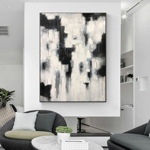 Partihandel handgjorda bildväggmålning olika stilar av abstrakt målning