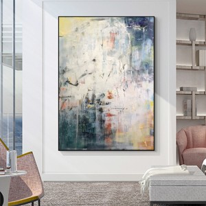 100% handritad konst oljemålning abstrakt målning kanfasnordisk stil hem dekoration målning