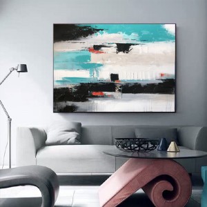 Partihandel Original Design Abstrakt Målning Dekorativ Målning Väggmålning Handgjord Oljemålning