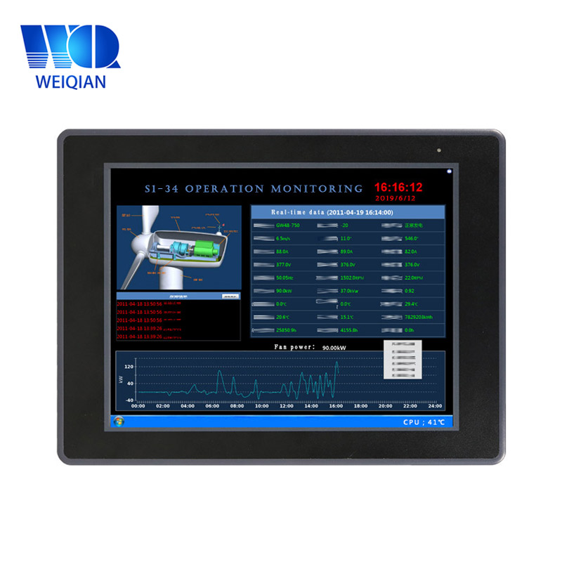 10.4 tum Wince Industrial Panel PC Medicinsk dator tabletter Risc v Board Risc v Enkelboks dator