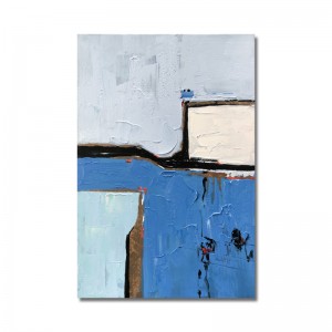 100% handmålad stor modern konst kanvas hotell restaurang dekorativa väggkonst abstrakt duk målningar