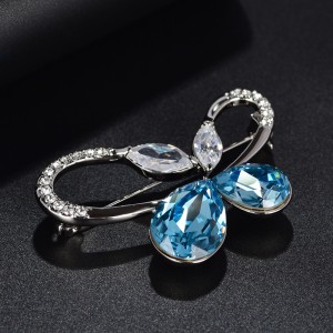 Koreansk upplaga personlighet kristall brosch