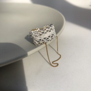 Håled Out Vintage Lace Opening Ring