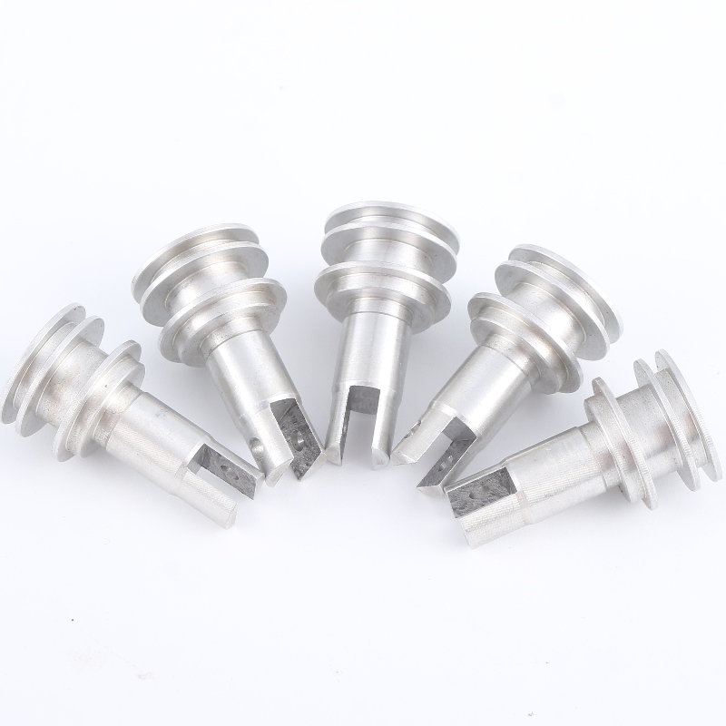 Rostfritt stål icke-standardbearbetningsbearbetningsbearbetningsdelar NC Lathe Machining Precision Pneumatiska komponenter