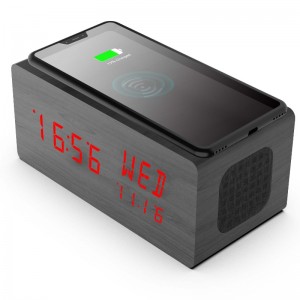 FB-CR8J780X Bluetooth Clock Radio med Qi Trådlös laddare