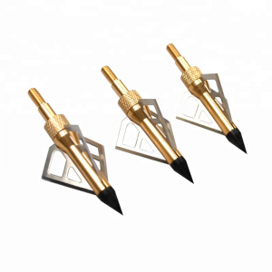 Nika Bågskytte 151008 Archery Arrow Point Jakt Stål Arrow Broadhead