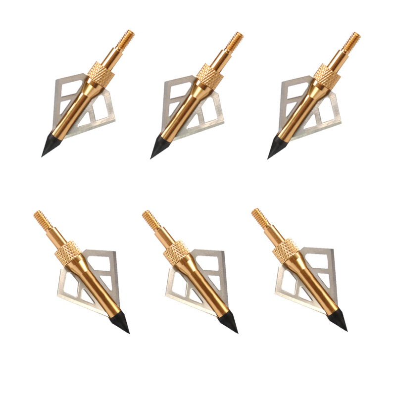 Nika Bågskytte 151008 Archery Arrow Point Jakt Stål Arrow Broadhead