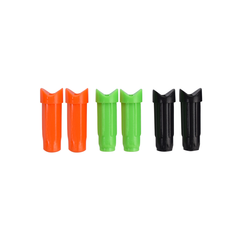 Nika Bågskytte 142219 ID 7.6mm Plastpil Nock för bågskytte Crossbow Bolts Fotografering