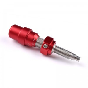 Nika Bågskytte 250006 Rostfritt stålkärnkolv för bågskytte Recurve Bow Cushion Plunger