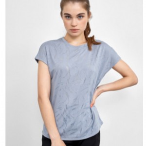 Sport Jersey T-shirt av en rak silhuett